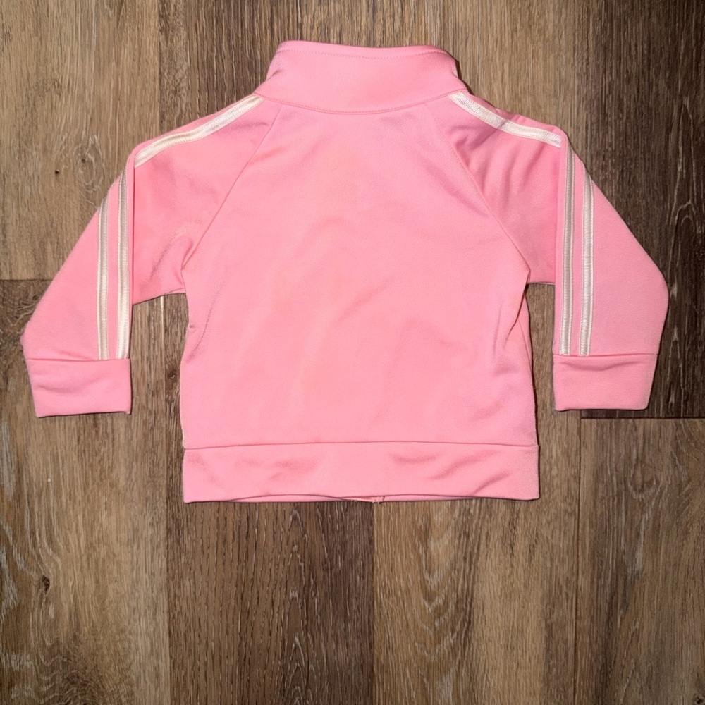 Pink Adidas Baby Track Jacket LOVE - Picture 2 of 5